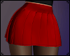 Red Pleated Skirt LLT
