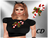 CD Black Xmas Top