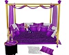 purple cuddle lounge