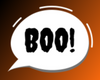 Boo! - Chat Bubble