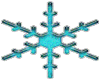sticker - snowflake