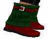 X-MAS WOOL BOOTS RED