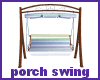 pastel striped swing