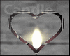   !!A!! Heart Candle