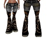 Gold Rose Pants