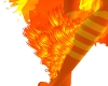 !!Fire Glow Leg Fur!!