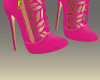 (7K) Hot Pink Booties