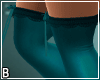 Teal Ribbon Boots