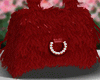 Red Fur Bag (L)