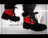 SNX. Black-Red Boots
