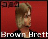 DDA's Brown Brett Hair