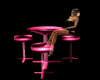 (a) club table  pink