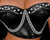 Chained Corset Black
