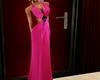 jeweled gown pink