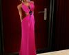 jeweled gown pink