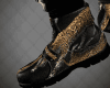 LEOPARD Black Boots