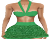 GreenHalter Party Dress