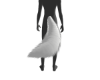 wolf tail | white