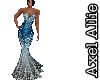 AA Blue & Silver Gown