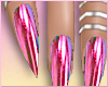 Rose Chrome Nails