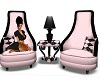 Pink Love Chairs