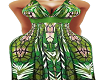 Green Pentin Dress XXL
