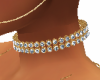 BBW Gold diamond collar