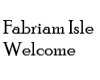 Fabriam Isle Welcome Mat