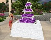PP|Purple Wedding Cake