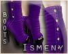 [Is] Suede Purple Boots
