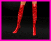 !AF RED Thigh High Boots