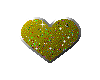 yellow heart sparkle