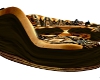 Snake head motif sofa 