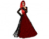 Medival Gown black red
