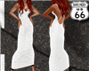 SD White Silver Web Gown