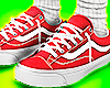 Red Vans Old Skool