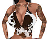Brown Cow Print