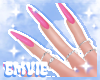 ☁ Nails Pink