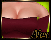 {N} Dark red long dress*