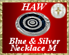 Blue & Silver Necklace M