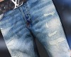 LV / JEANS RIPPED