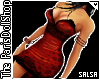 [P] Salsa dress ~ Red