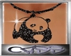 [CC]Black Panda Necklace