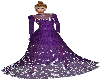 Purple Glittering Gown