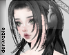 Hair+headphones
