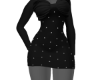 Il Mini Bow Dress Black
