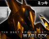 ! Gold Warlock ArmorHead