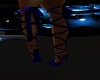 Zeta Blue Lace Heels