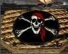 jolly roger round rug