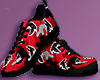 Red Camo Sneakers /M